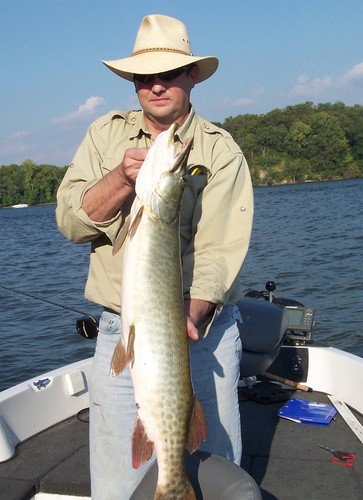 Muskie Fishing Photo