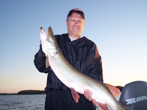 Muskie Fishing Photo