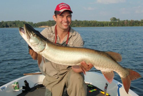 Muskie Fishing Photo