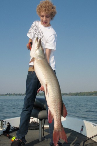 Muskie Fishing Photo