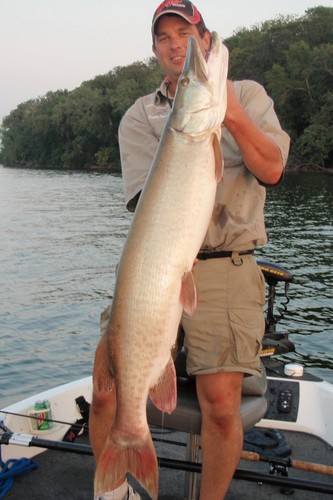 Muskie Fishing Photo